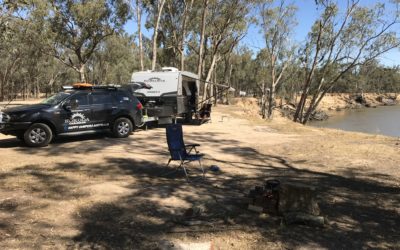 Echuca, Victoria. Free Camping on The Murray River.