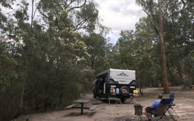 Briagolong, Victoria. Free Camp at Blue Pool.