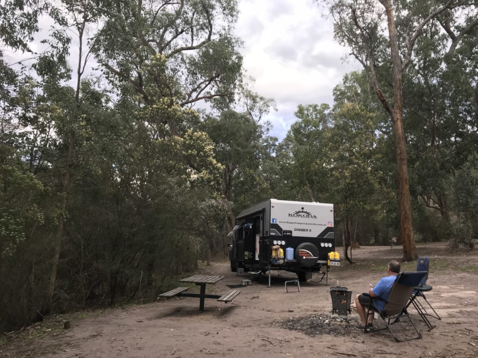 Briagolong, Victoria. Free Camp At Blue Pool. 