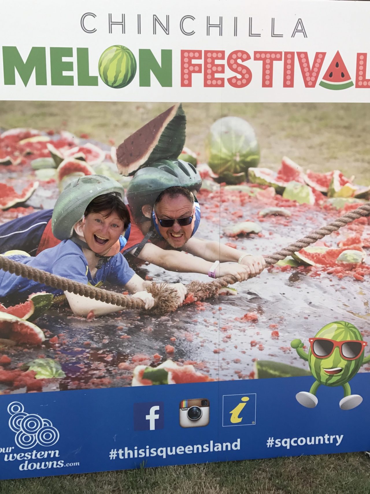 Chinchilla Qld, Watermelon Festival. Happy Campers Australia
